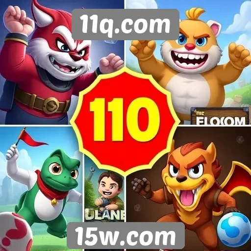 Comparativo de jogos populares disponíveis em 11q.com