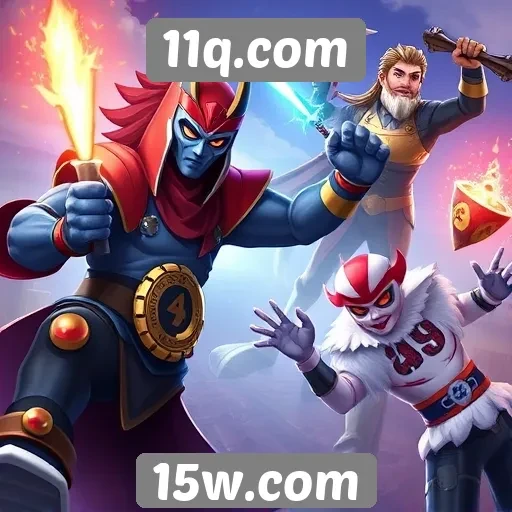 exploração dos jogos disponíveis no 11q.com
